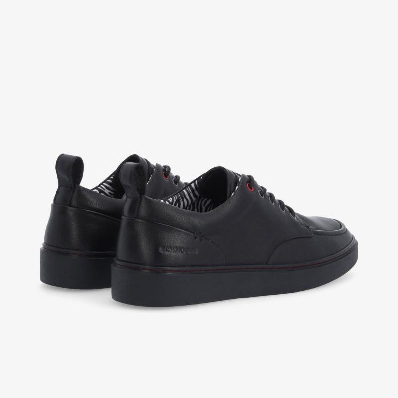 LOAFLY PLATO M - TUMBLED LEATHER - BLACK